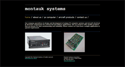 Desktop Screenshot of montauksystems.com